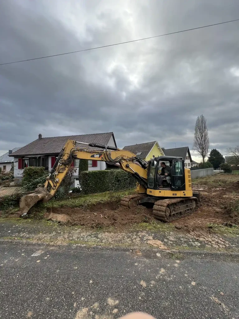 Construction récente d’une maison individuelle livrée en 6 mois à Mommenheim.