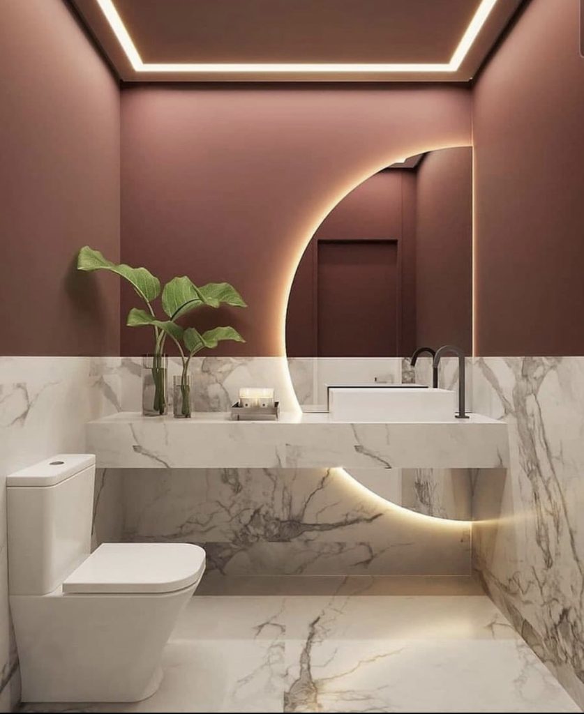 Aménagement intérieur maison neuve, salle de bain