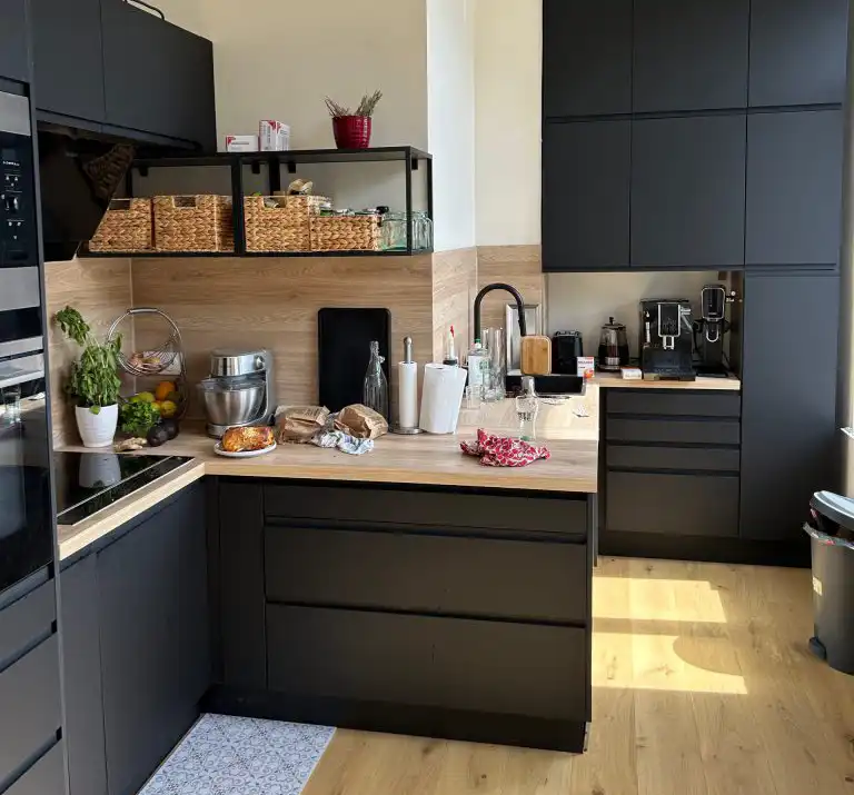 Après le chantier de rénovation intérieure tous corps d'état pour un appartement à Strasbourg, dans le Bas-Rhin